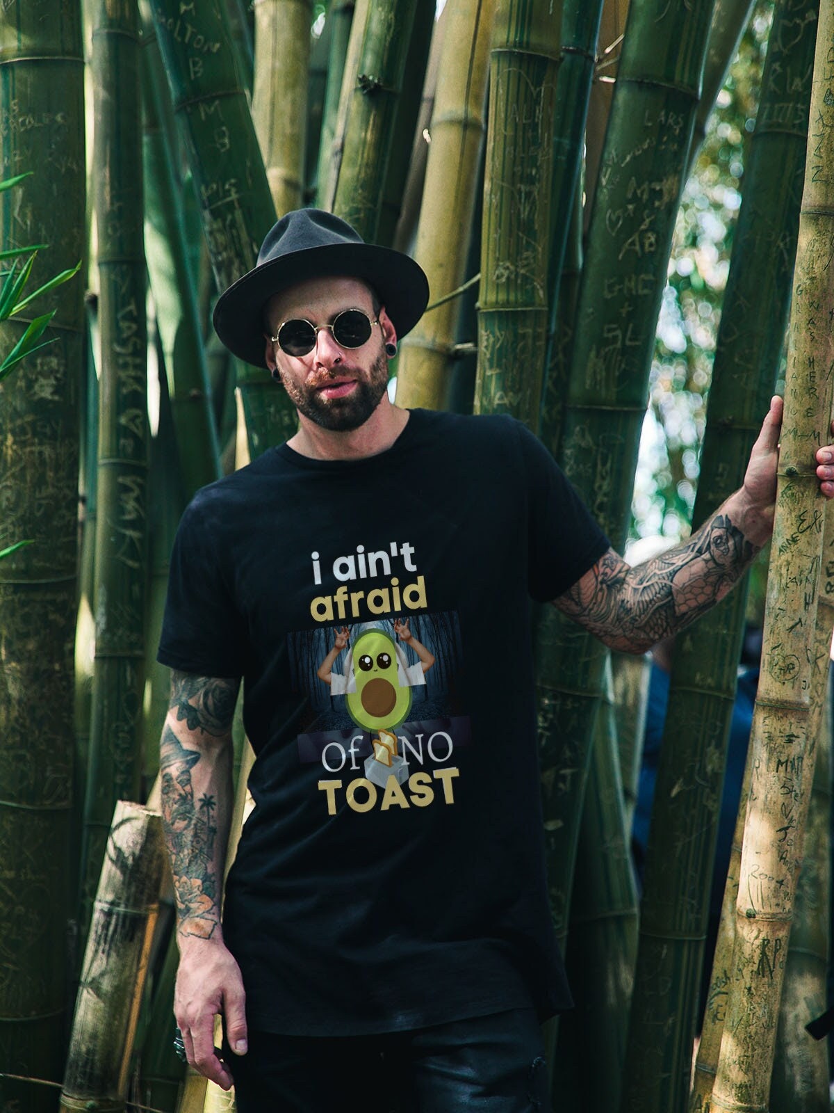 Avocado Toast Ghost Halloween Short Sleeve Unisex T Shirt Graphic Tee – Bold Style · Great Gift For Fans