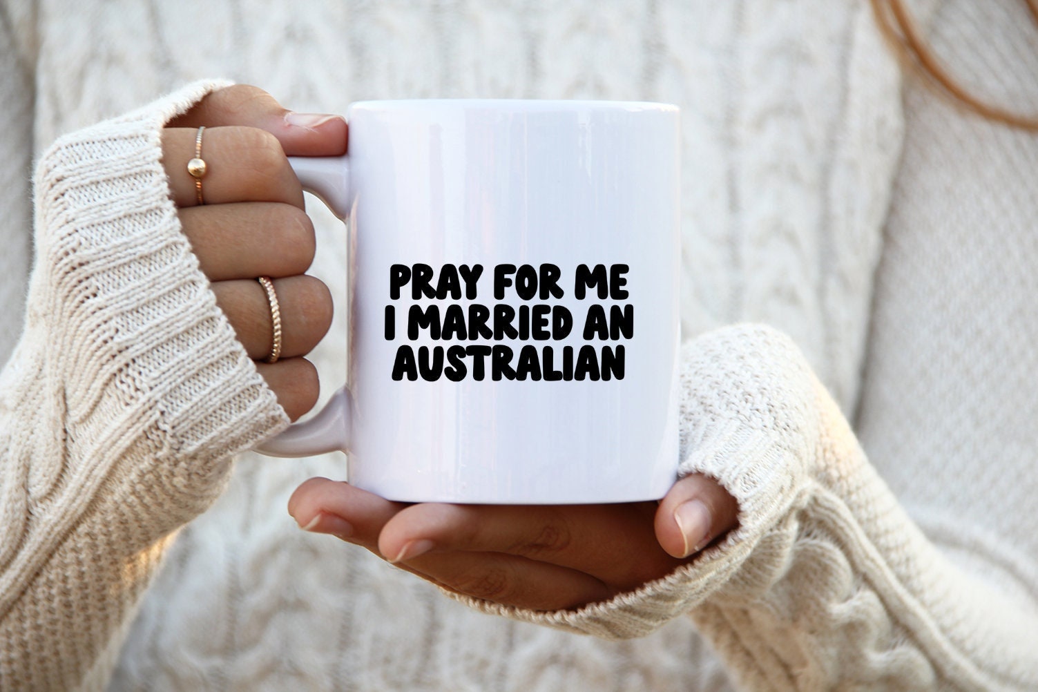 Australian Australia Wedding Anniversary Wife Husband Mug Gifts Funny Coffee Cup Men Women Him Her Graphic Tee – Soft Feel · Perfect For Daily Wear