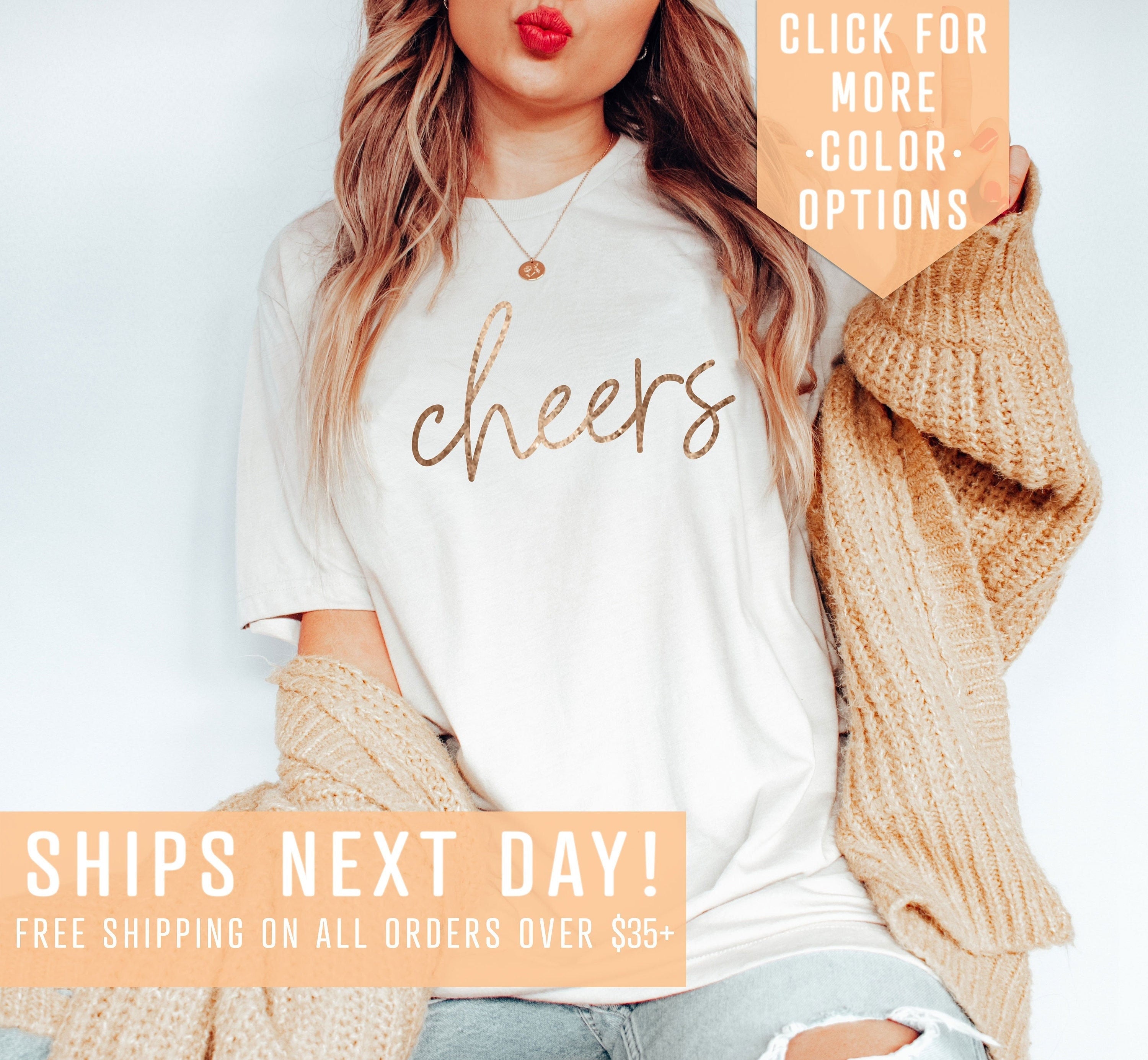 Cheers Sweatshirt Gift For New Year Party New Year Eve Sweatshirt Champagne Lover Clothing Wine Lover Gift Shirt Bachelorette Party Tee Sweatshirt – Fan Favorite · Top Pick For Any Outfit