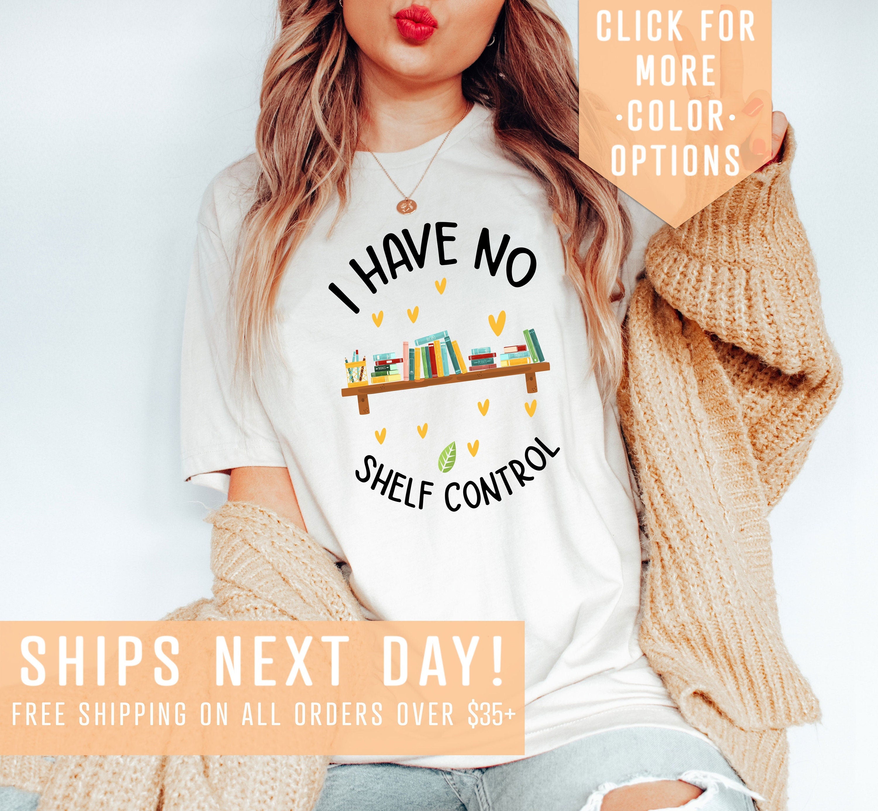 I Have No Shelf Control Shirt Gift For Book Lover Library Lover Shirt Bookworm T Shirt Book Nerd Tee Bookish Outfit Booktrovert Tee Graphic Tee – Feel-Good Design · Trending Graphic Apparel