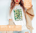 Lucky Mama Shirt Gift For St Patricks Day Lucky Charm Shirt Groovy Lucky T Shirt Luckiest Mommy Tee Irish Clover Clothing Gift For Mom Graphic Tee – Easygoing Wear · High-Quality Print