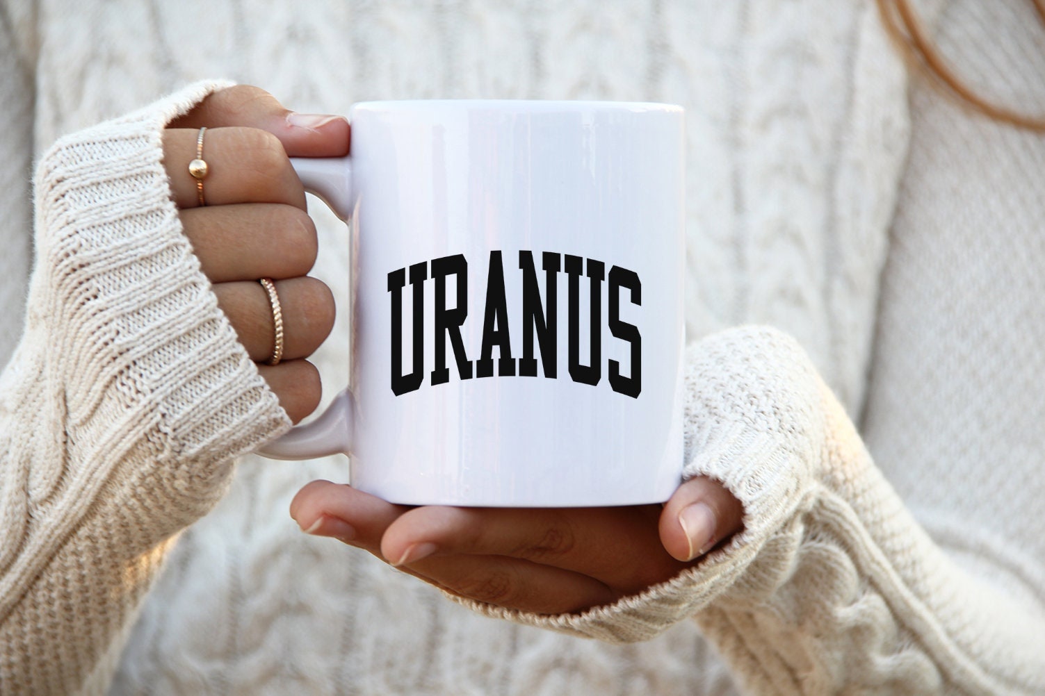 Uranus Planet Space Mug Gifts Funny Coffee Cup Men Women Him Her Graphic Tee – Premium Graphic · Perfect For Daily Wear