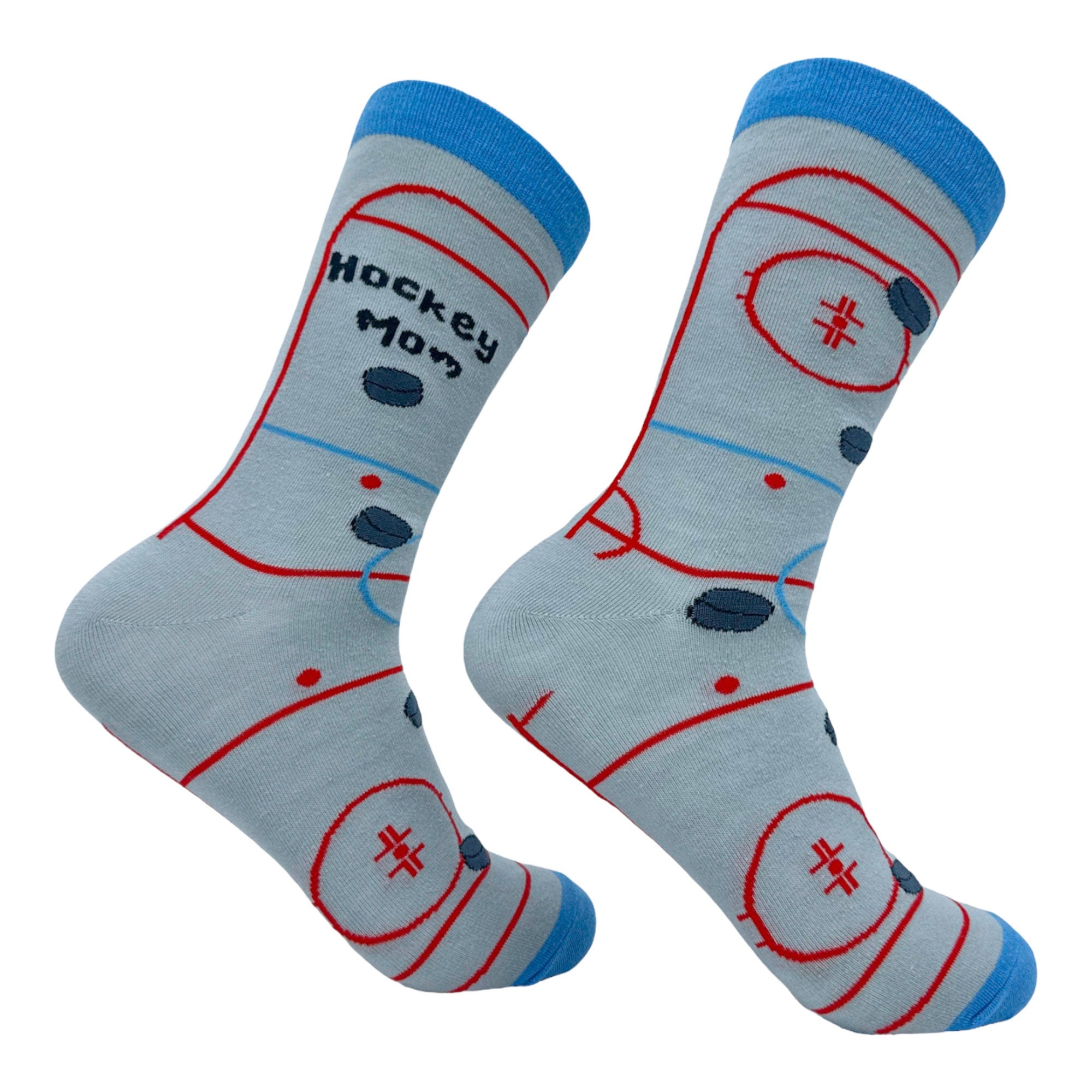 Hockey Mom Sports Mom Sports Funny Socks Women Cute Socks For Mom Mother39s Day Gift Stressed Mom Hockey Mom Winter Sports Graphic Tee – Aesthetic Look · High-Quality Print