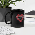 You39re The Only Vaccine I Need Valentine39s Day Black Glossy Mug Graphic Tee – Bold Style · High-Quality Print