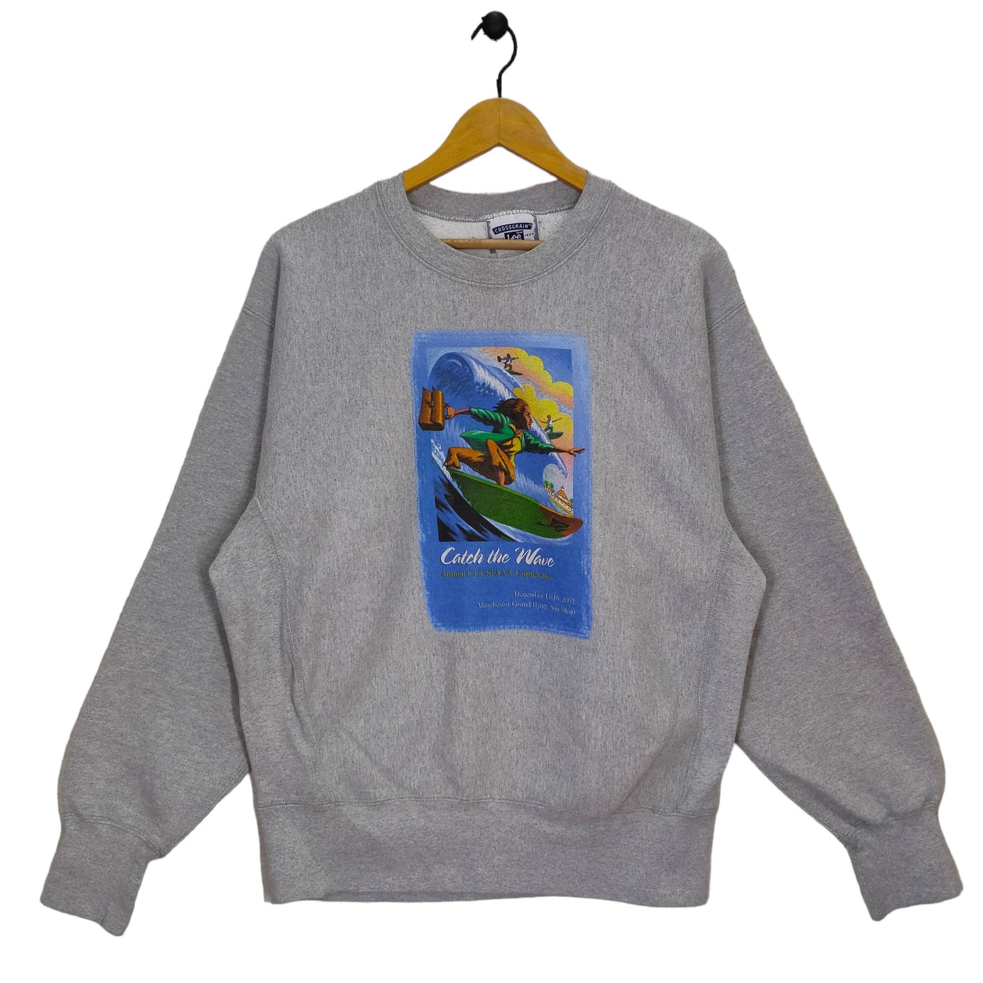 Surfing Sweater Vintage LEE Jumper Annual CCCSFAAA Conference 2002 San Diego Crewneck Large Graphic Tee – Feel-Good Design · Must-Have Style