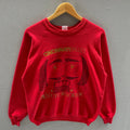 Vintage 90s Fruit Of The Loom Tag Cincinnati Ballet Nutcracker Spellout Biglogo Printed Sweatshirt Crewneck Colour Red Size X Large Sweatshirt – Easygoing Wear · High-Quality Print