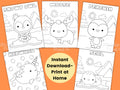 Arctic Animals Coloring Pages for Kids Arctic Animals Activities Winter Coloring Pages Winter Activities for Kids Preschool Printables Graphic Tee – Soft Feel · Must-Have Style