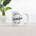 Promoted To Grandpa 2023 Cute Grandpa Coffee Mug Funny Work Mug Best Papa Ever Grandpa Gifts Gift For Dads Pregnancy Announcement Graphic Tee – Warm & Stylish · Must-Have Style
