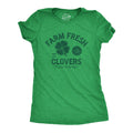 Farm Fresh Clover It39s Your Lucky Day St Patrick Day Shirt Luck Of The Irish Green Clover Shirt Woman Farm Shirts Funny Shirts Women Graphic Tee – Aesthetic Look · Perfect For Daily Wear