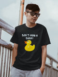Don39t Give A Duck Short Sleeve Unisex T Shirt Graphic Tee – Feel-Good Design · Must-Have Style