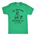 St Patrick39s Brewing Co Shirt St Patricks Day Shirt Lucky Green Irish shirt Pun Shirt Funny Shirts Drinking Shirt Brewery Shirts Graphic Tee – Warm & Stylish · High-Quality Print