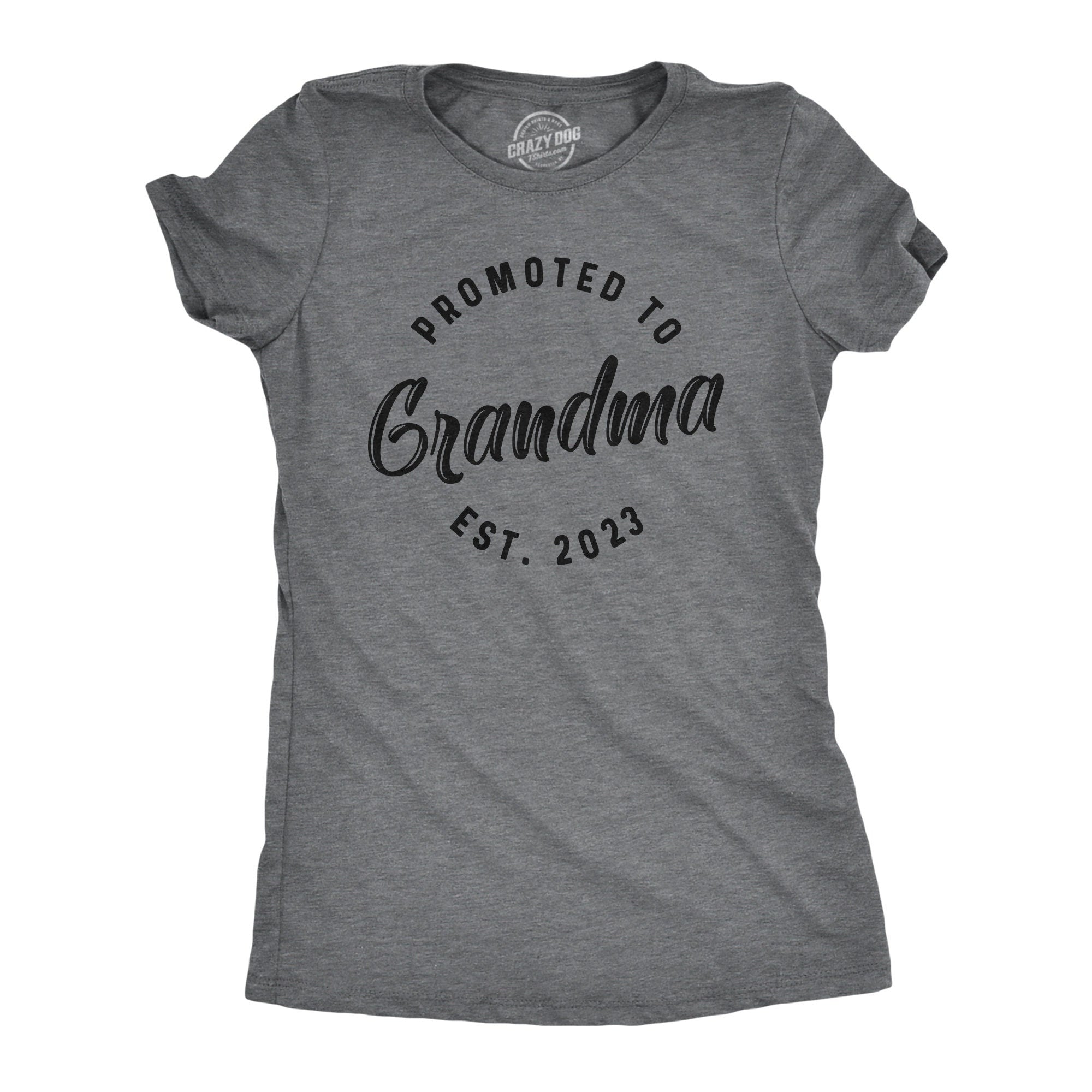 2023 Grandma To Be Shirt Funny Mom Shirt Gift For Grandma Funny Shirt For Grammy Mom Shirt Funny Promoted To Grandma EST 2023 Graphic Tee – Fan Favorite · Top Pick For Any Outfit