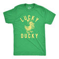 Lucky Ducky Offensive St Patricks Day Shirts Green Ireland Drinking T Shirt Clover Shirt Irish Offensive Shamrock Shirts Duck Shirts Graphic Tee – Fan Favorite · Great Gift For Fans