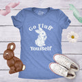 Go Fluff Yourself Shirt Offensive Bunny Shirts Sarcastic Shirts Funny Sarcastic Shirts Rude Easter Shirts Middle Finger Graphic Tee – Soft Feel · Top Pick For Any Outfit