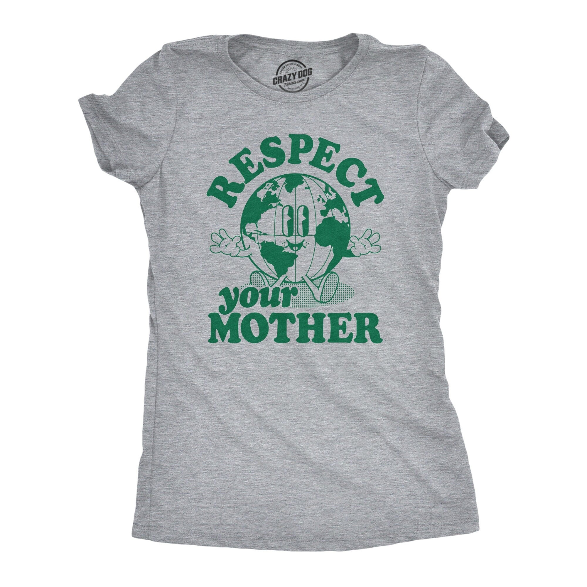 Respect Your Mother Earth Shirt Environment Activist Shirts Earth Shirts Earth Day Climate Change Mother Nature Earth Lover Graphic Tee – Premium Graphic · Great Gift For Fans