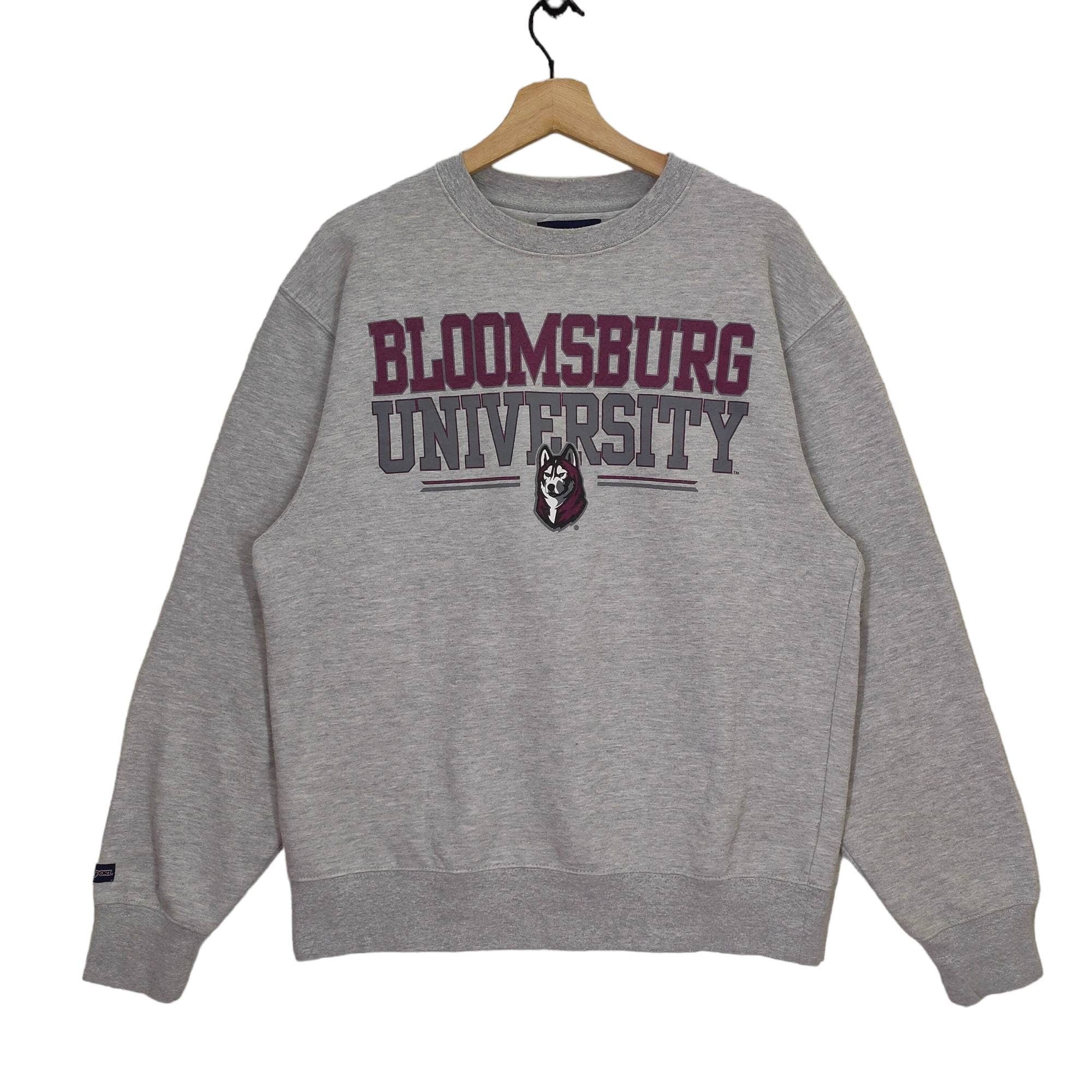 Bloomberg Sweatshirt Pennsylvania Sweater 90s Bloomberg Huskies Jumper Vintage Jansport Crewneck Men39s Medium Sweatshirt – Bold Style · Top Pick For Any Outfit