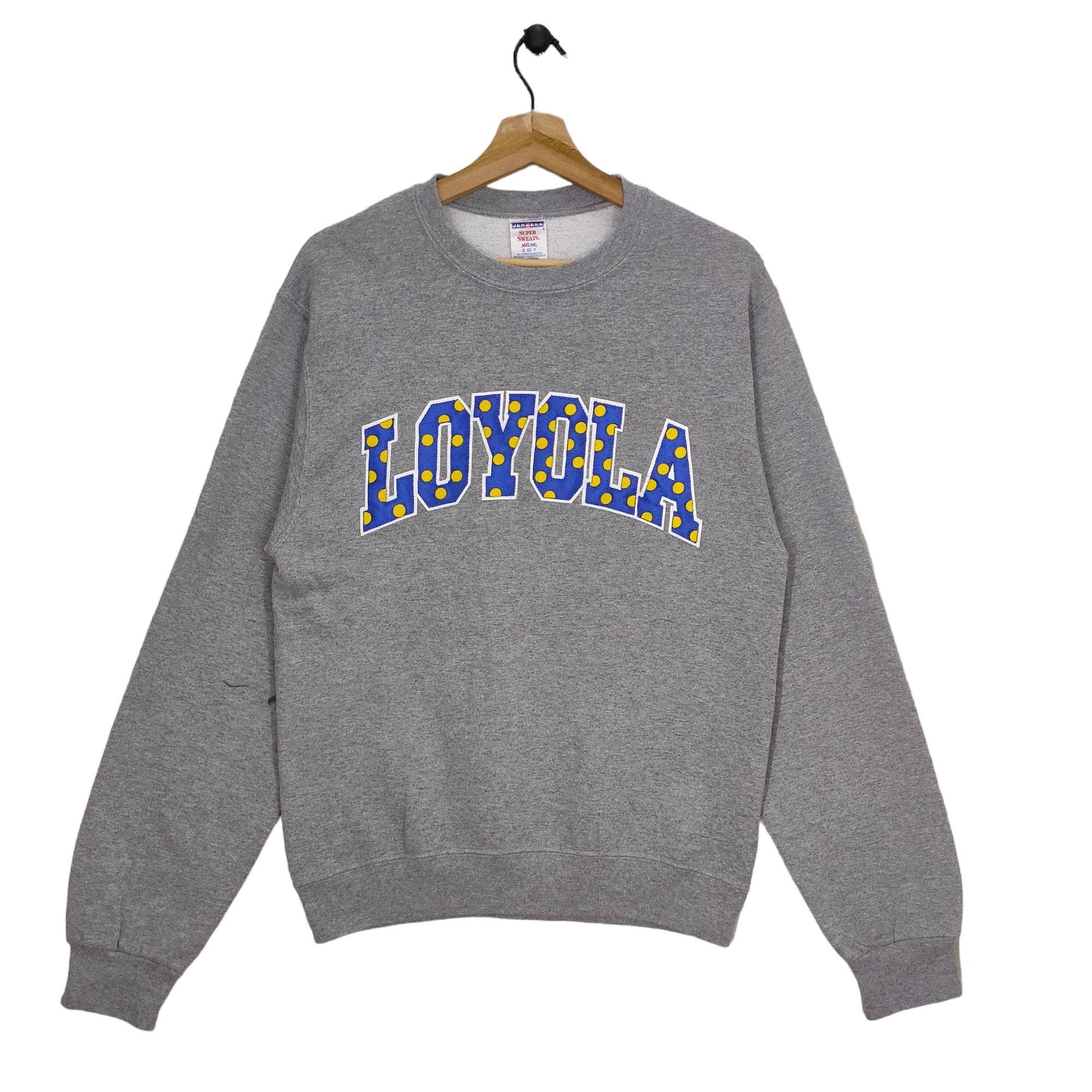Y2K Loyola Sweatshirt Crewneck Sweatshirt Small Vintage Chicago Sweater Jumper Gray S Sweatshirt – Cozy Vibes · Great Gift For Fans
