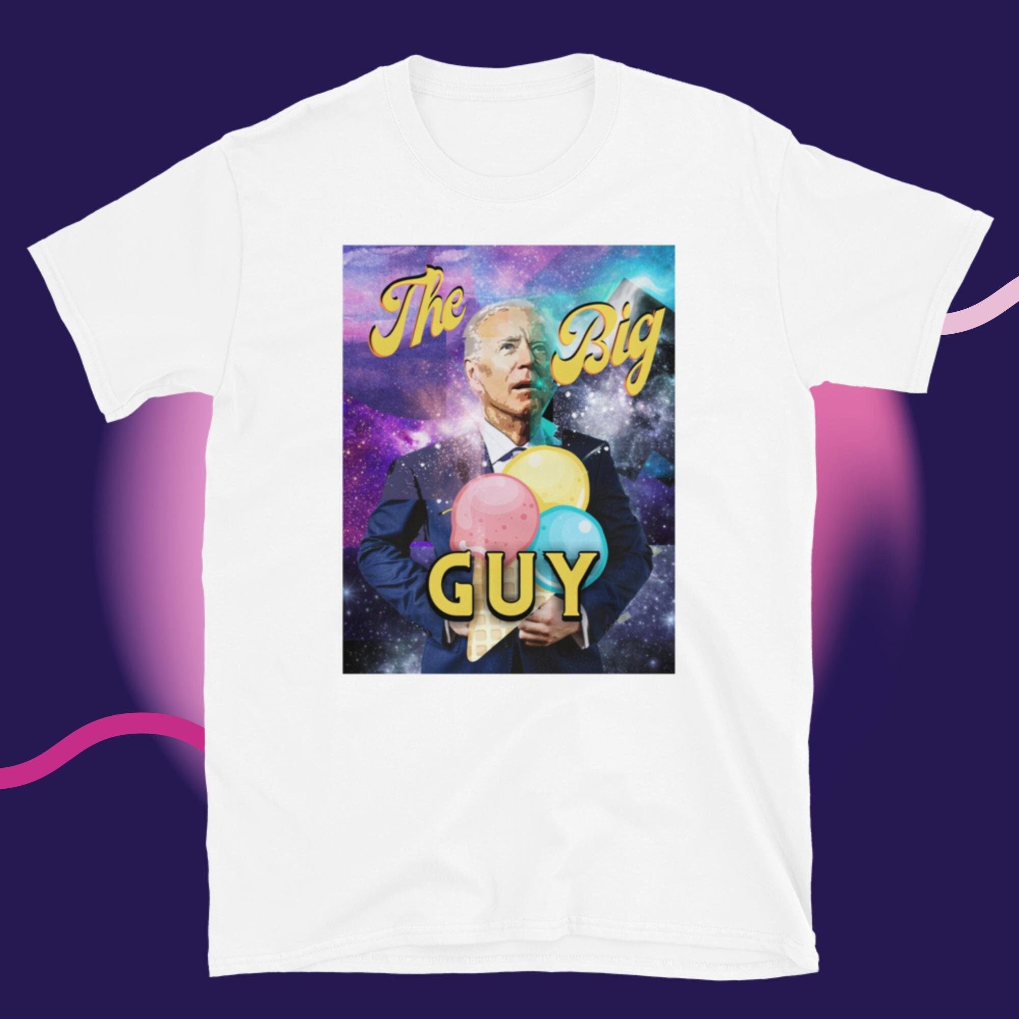 Biden The Big Guy Short Sleeve Unisex T Shirt Graphic Tee – Feel-Good Design · Great Gift For Fans