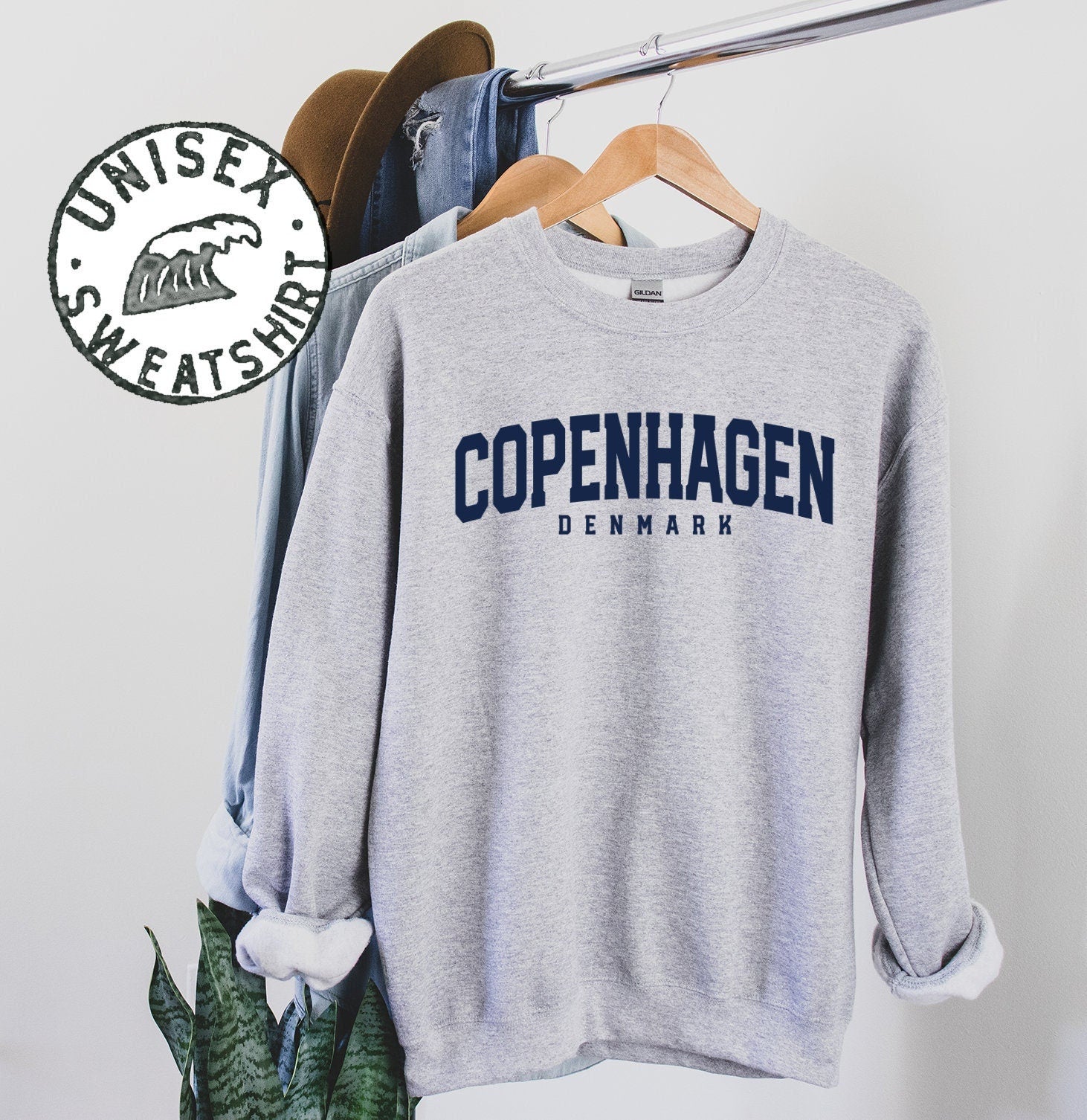 Copenhagen Denmark Sweatshirt Gifts Funny Sweater Shirt Jumper Men Women Him Her Sweatshirt – Feel-Good Design · Must-Have Style