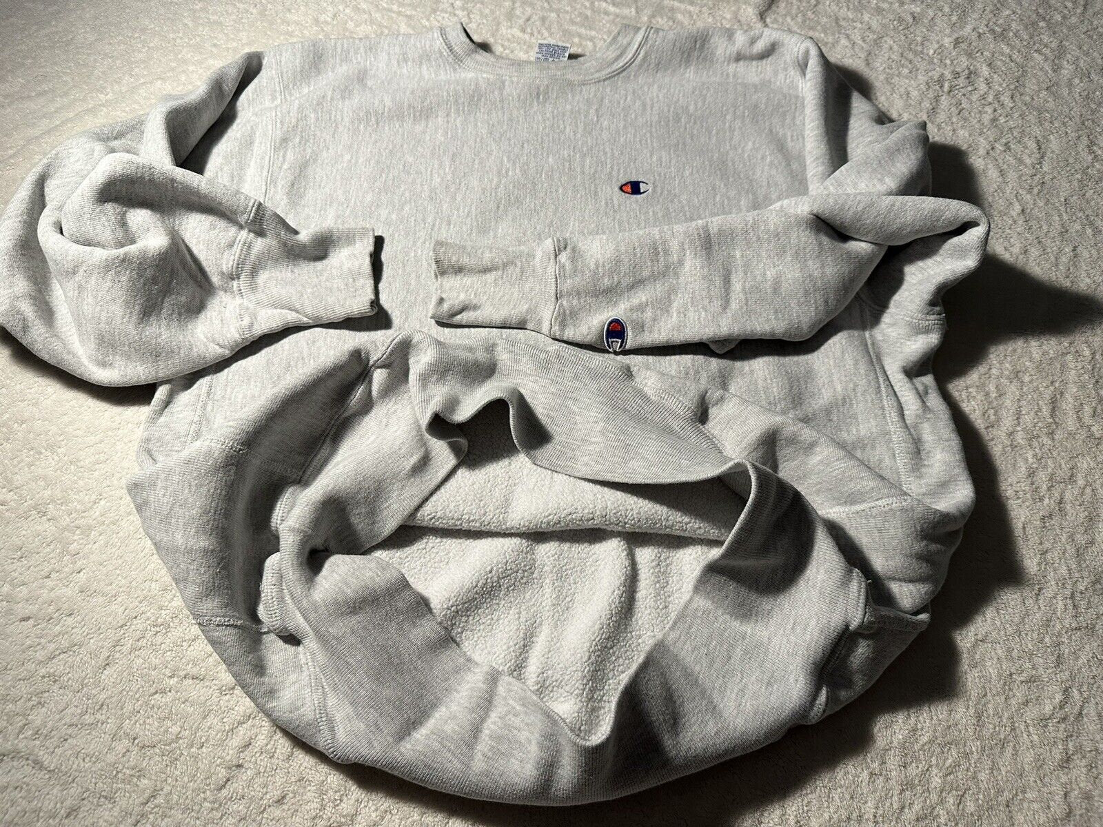 Vintage 1990s 90s Champion Reverse Weave Blank C Logo Crewneck Grey XL Graphic Tee – Fan Favorite · Trending Graphic Apparel