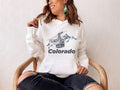 Colorado Hoodie Unisex Mountain Ski Lift Colorado Hoody Colorado Sweatshirt Personalization Available Hoodie – Easygoing Wear · Trending Graphic Apparel