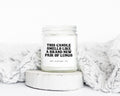 Double Lung Transplant Organ Surgery Recovery Cancer Gifts Funny Candle Housewarming Soy Wax Scented Decor Graphic Tee – Feel-Good Design · High-Quality Print