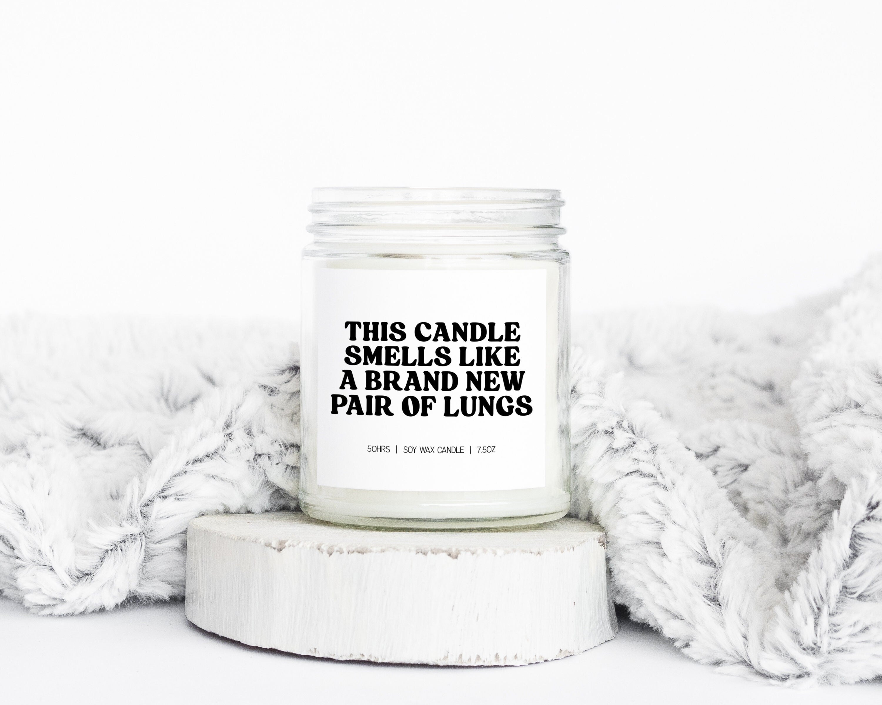 Double Lung Transplant Organ Surgery Recovery Cancer Gifts Funny Candle Housewarming Soy Wax Scented Decor Graphic Tee – Feel-Good Design · High-Quality Print