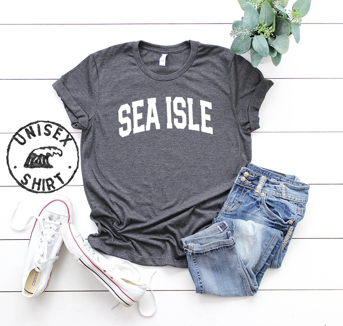 Sea Isle Shirt Gifts Funny Tee Tshirt Men Women Him Her Graphic Tee – Feel-Good Design · High-Quality Print