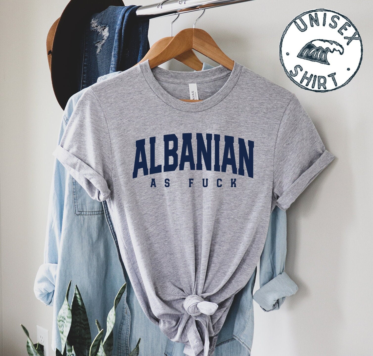 Albanian As Fuck Albania Pride Shirt Gifts Funny Tee Tshirt Men Women Him Her Graphic Tee – Fan Favorite · Great Gift For Fans