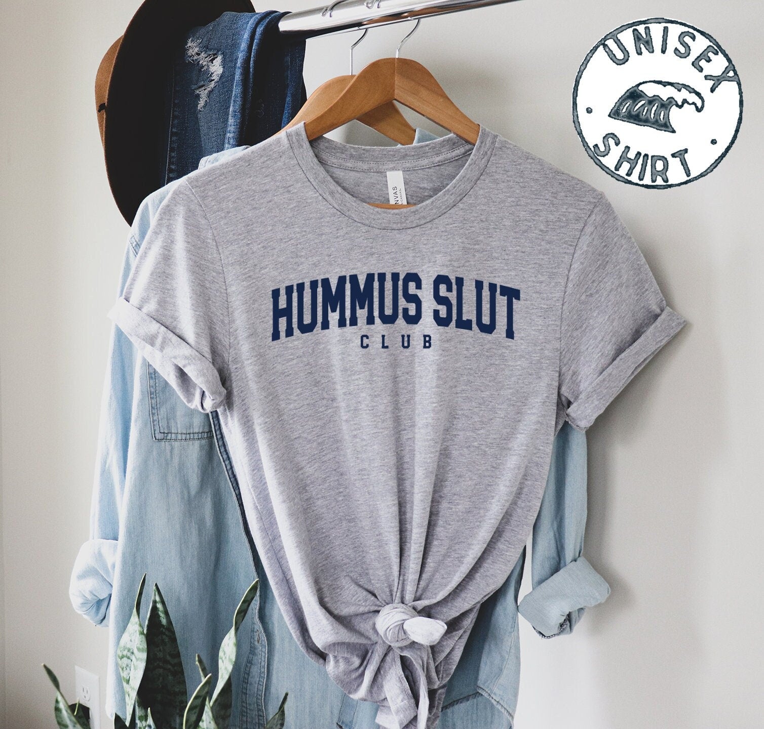 Hummus Slut Club Addict Lover Shirt Gifts Funny Tee Tshirt Men Women Him Her Graphic Tee – Easygoing Wear · Trending Graphic Apparel