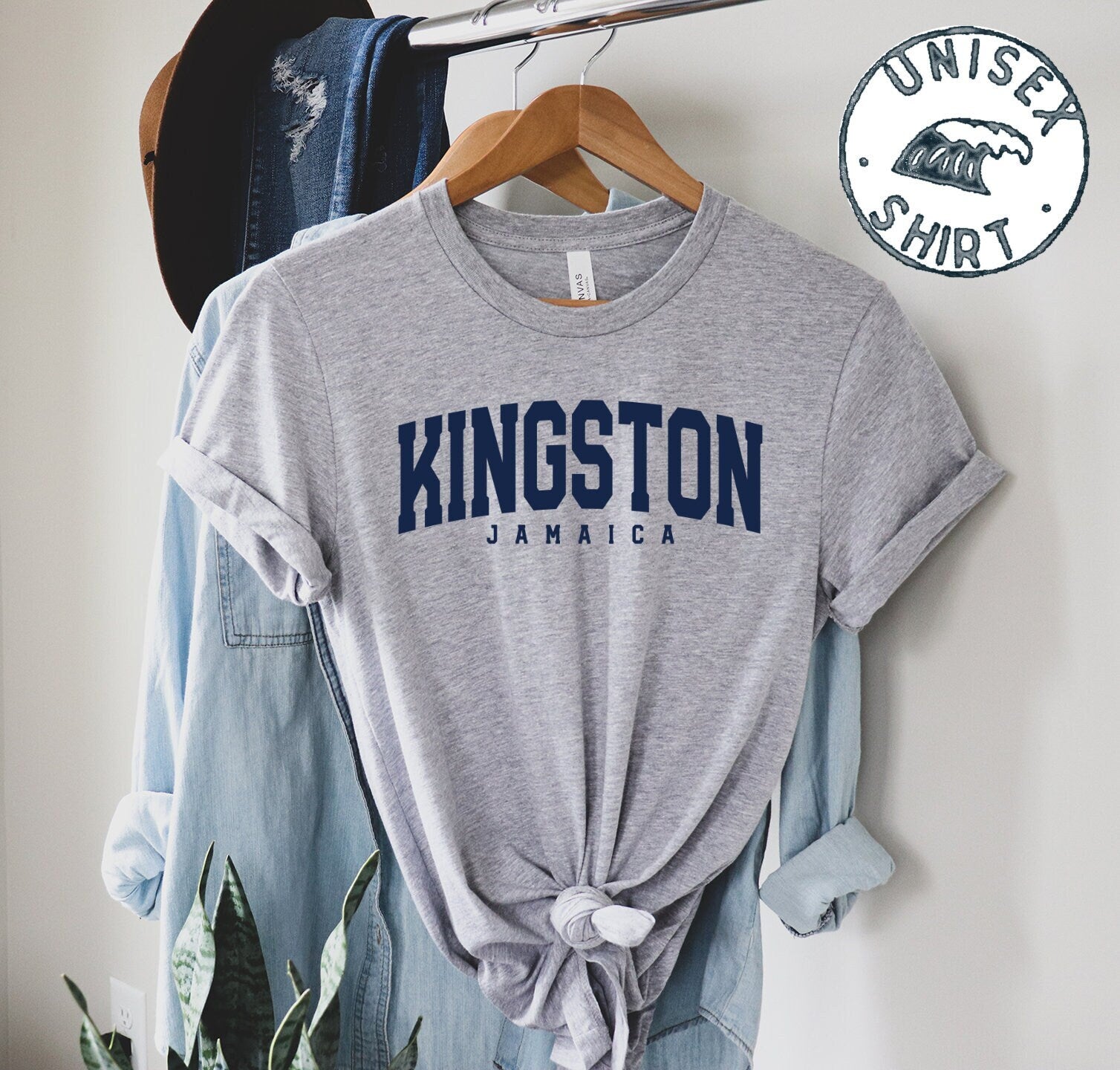 Kingston Jamaica Shirt Gifts Funny Tee Tshirt Men Women Him Her Graphic Tee – Bold Style · Perfect For Daily Wear