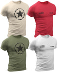 US Army T Shirt 4 Pack for Men Graphic Tee – Fan Favorite · Top Pick For Any Outfit