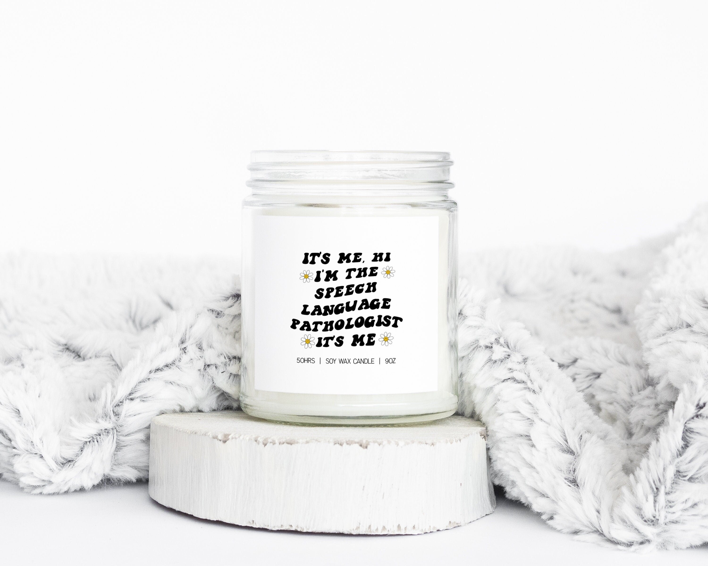 Speech language pathologist SLP Pathology Graduation Gifts Funny Candle Housewarming Soy Wax Scented Decor Graphic Tee – Fan Favorite · Must-Have Style