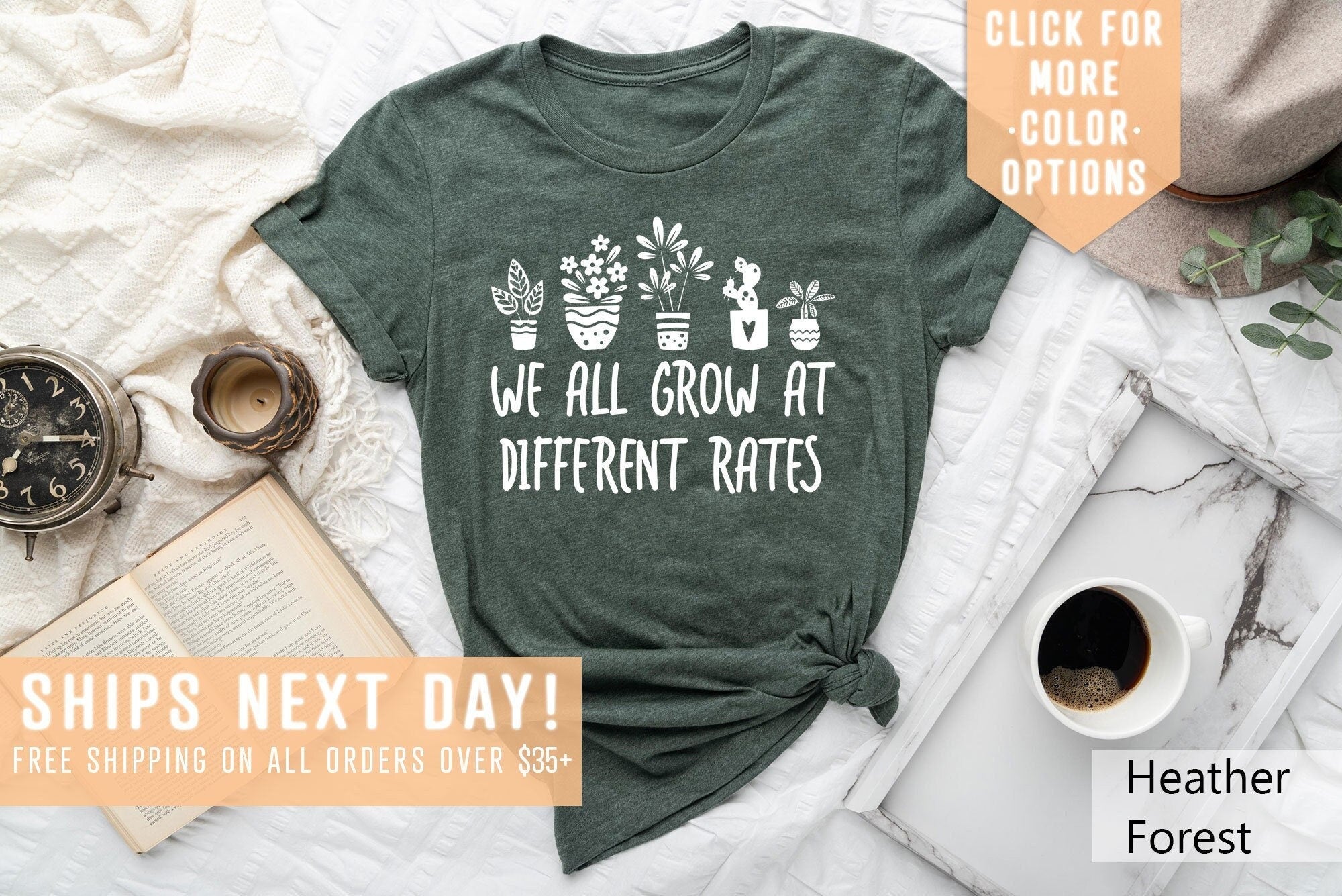 We All Grow At Different Rates Shirt Gift For Teacher Special Education Teacher Shirt Sped Teacher ClothingKindergarten TeeCounselor Tee Graphic Tee – Warm & Stylish · Must-Have Style