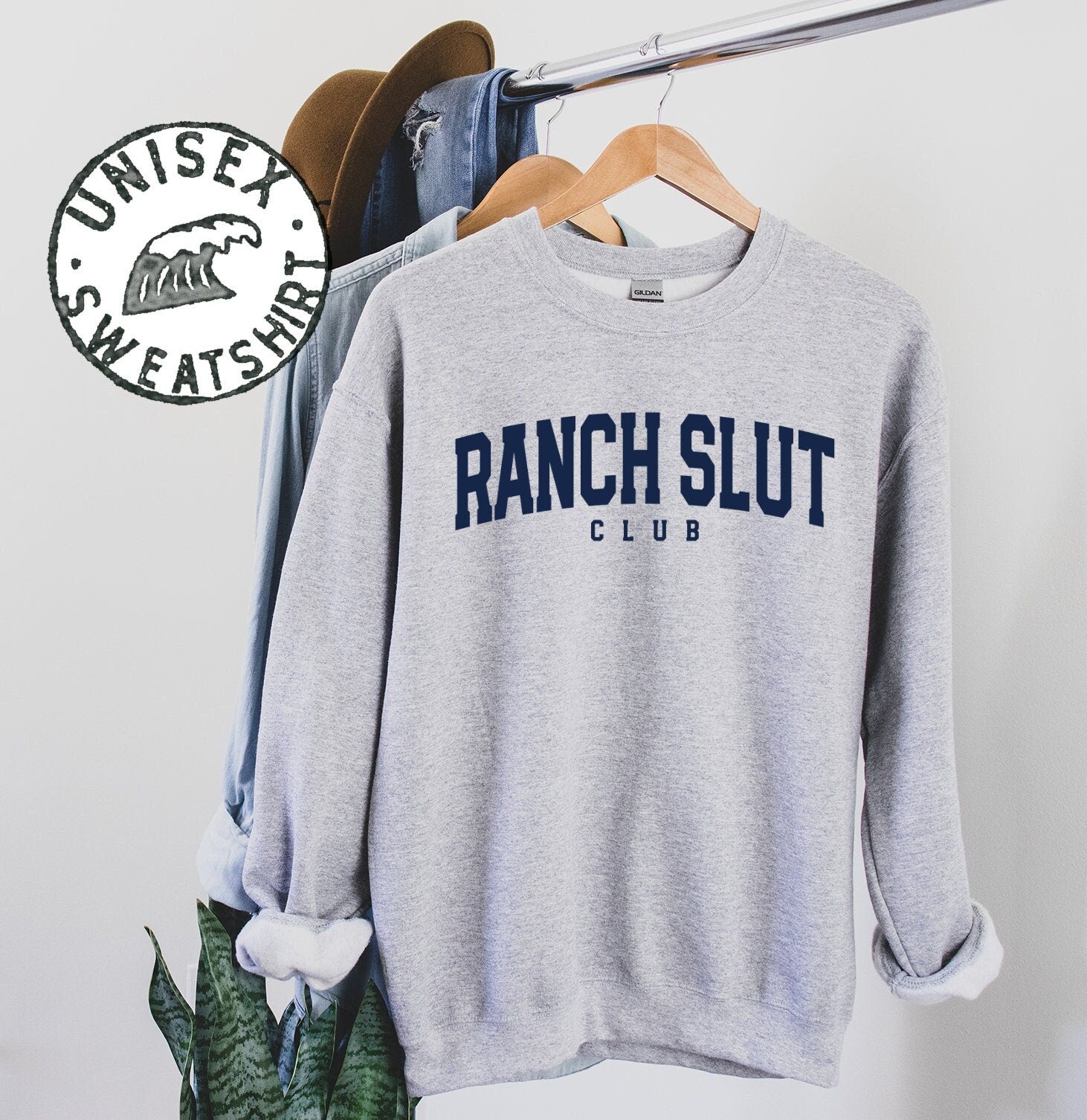 Ranch Slut Addict Lover Sweatshirt Gifts Funny Sweater Shirt Jumper Men Women Him Her Sweatshirt – Feel-Good Design · Great Gift For Fans