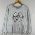 Vintage Jerzees Tag Myrtle Beach Spellout Big Logo Printed Sweatshirt Crewneck Pullover Sweater Colour Grey Size X large Sweatshirt – Bold Style · Trending Graphic Apparel