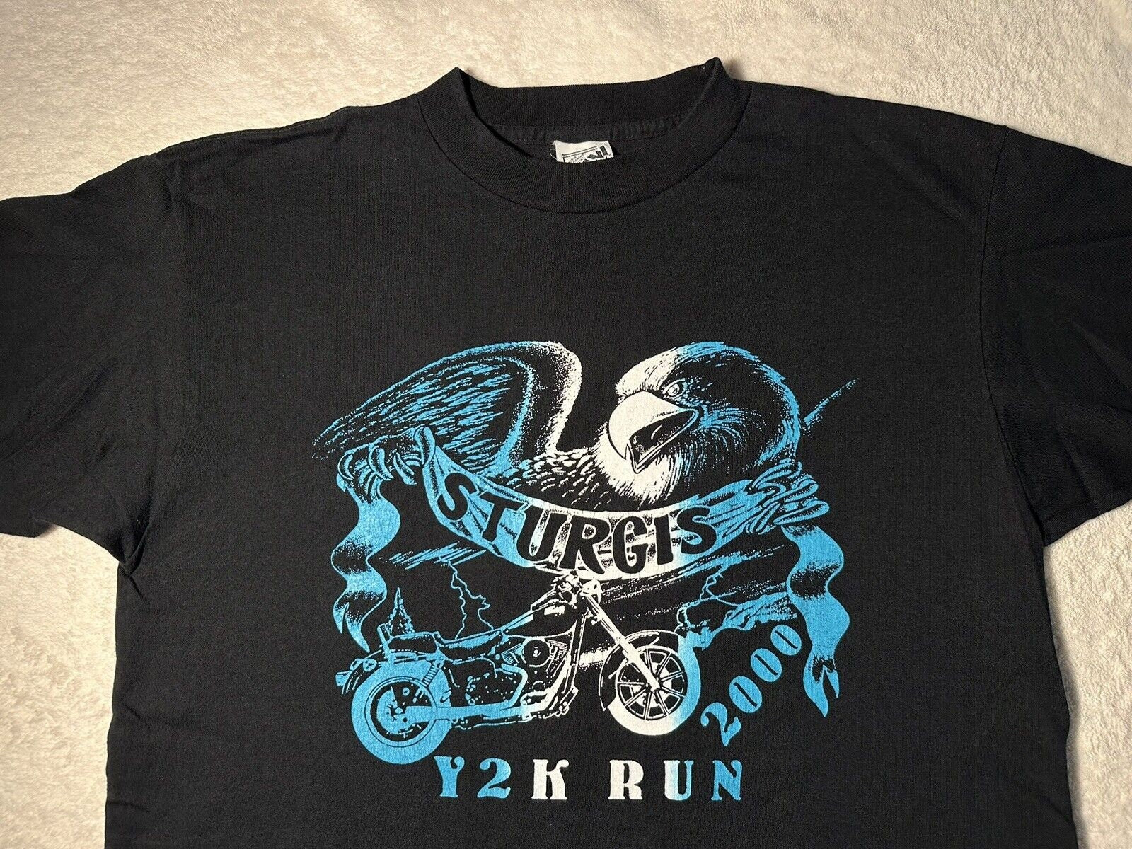 Vintage 2000 Sturgis Motorcycle Rally Millenium Event Promo T shirt L NEW Graphic Tee – Feel-Good Design · Perfect For Daily Wear
