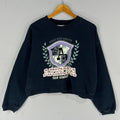 Vintage Arizona Jean Company Big Logo PrintedEmbroidered Sweatshirt Crewneck Pullover Croptop Sweater Arizona Colour Black Size X large Sweatshirt – Feel-Good Design · Trending Graphic Apparel