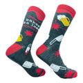 Beer Makes Me Less Murdery St Patrick39s Day Socks Beer SOCKS Funny Groomsmen Drinking Socks Funky Socks St Patty Socks Beer Drinking Graphic Tee – Warm & Stylish · Top Pick For Any Outfit