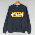 Vintage Lee Tag Franklin Mom Spellout Big Logo Embroided Sweatshirt Crewneck Pacific University Sweater Baggie Colour Black Size Large Sweatshirt – Aesthetic Look · Must-Have Style