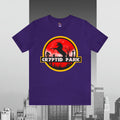 Cryptid Park Series Present The Unicorn Unisex Jersey Short Sleeve Tee Jersey – Aesthetic Look · Top Pick For Any Outfit
