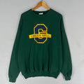 Vintage Santee Tag Green Mill Big Logo Embroidered Sweatshirt Crewneck Pullover Baggie Sweater Green Mill Colour Green Size X Large Sweatshirt – Warm & Stylish · High-Quality Print