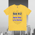 Rules of Gibbs 12 Never Date a Co Worker Unisex Jersey Short Sleeve Tee Jersey – Cozy Vibes · Must-Have Style