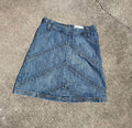 Y2K Denim Skirt European Vintage EU Size 40 Fits a medium Graphic Tee – Aesthetic Look · Trending Graphic Apparel