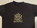Vintage 1990s 90s Bahamas Islands Nation Crest Embroidered Vacation T Shirt L Graphic Tee – Bold Style · Great Gift For Fans