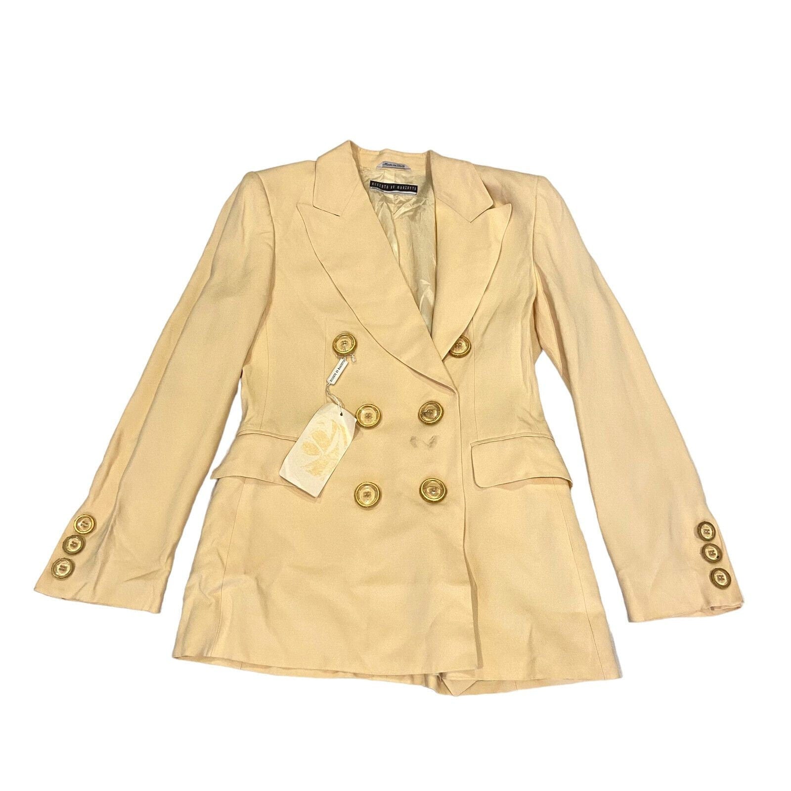 Accento By Marzotto Women39s Blazer Jacket Vintage High End Designer Yellow VTG Graphic Tee – Easygoing Wear · Great Gift For Fans