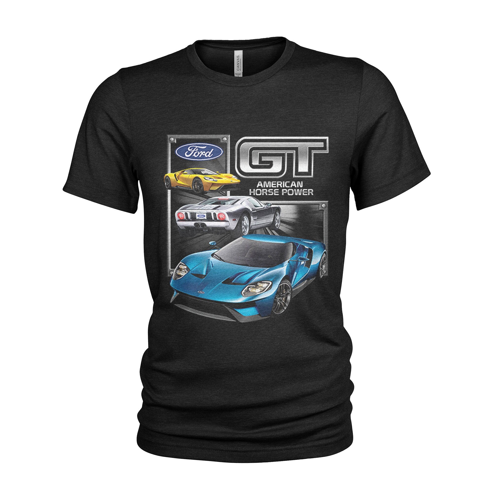 Ford GT 40 Lemans Horsepower T Shirt for Men Graphic Tee – Premium Graphic · High-Quality Print