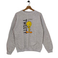 90s Tweety Bird Crewneck Sweatshirt Vintage 1992 Tweety Bird Sweater Jumper Cartoon Gray Sweatshirt – Aesthetic Look · Top Pick For Any Outfit