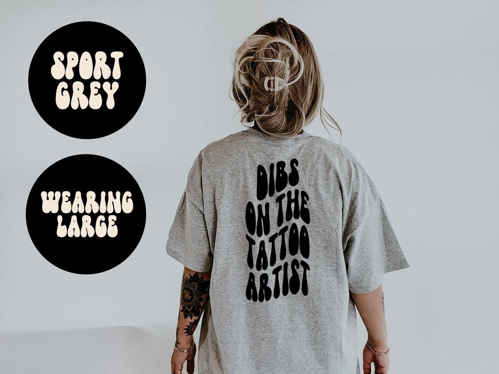 Tattoo artist Wife Husband Girlfriend BACK PRINT Shirt Gifts Tshirt Tees TShirt Unisex Funny Graphic Tee – Cozy Vibes · Must-Have Style