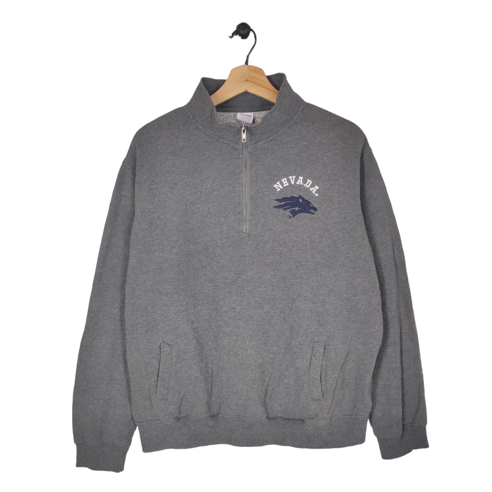 University of Nevada Vintage Y2K Stadium Athletics Sweater Nevada Wolf Pack Jumper Baggy Sweatshirt X LARGE Sweatshirt – Cozy Vibes · Perfect For Daily Wear